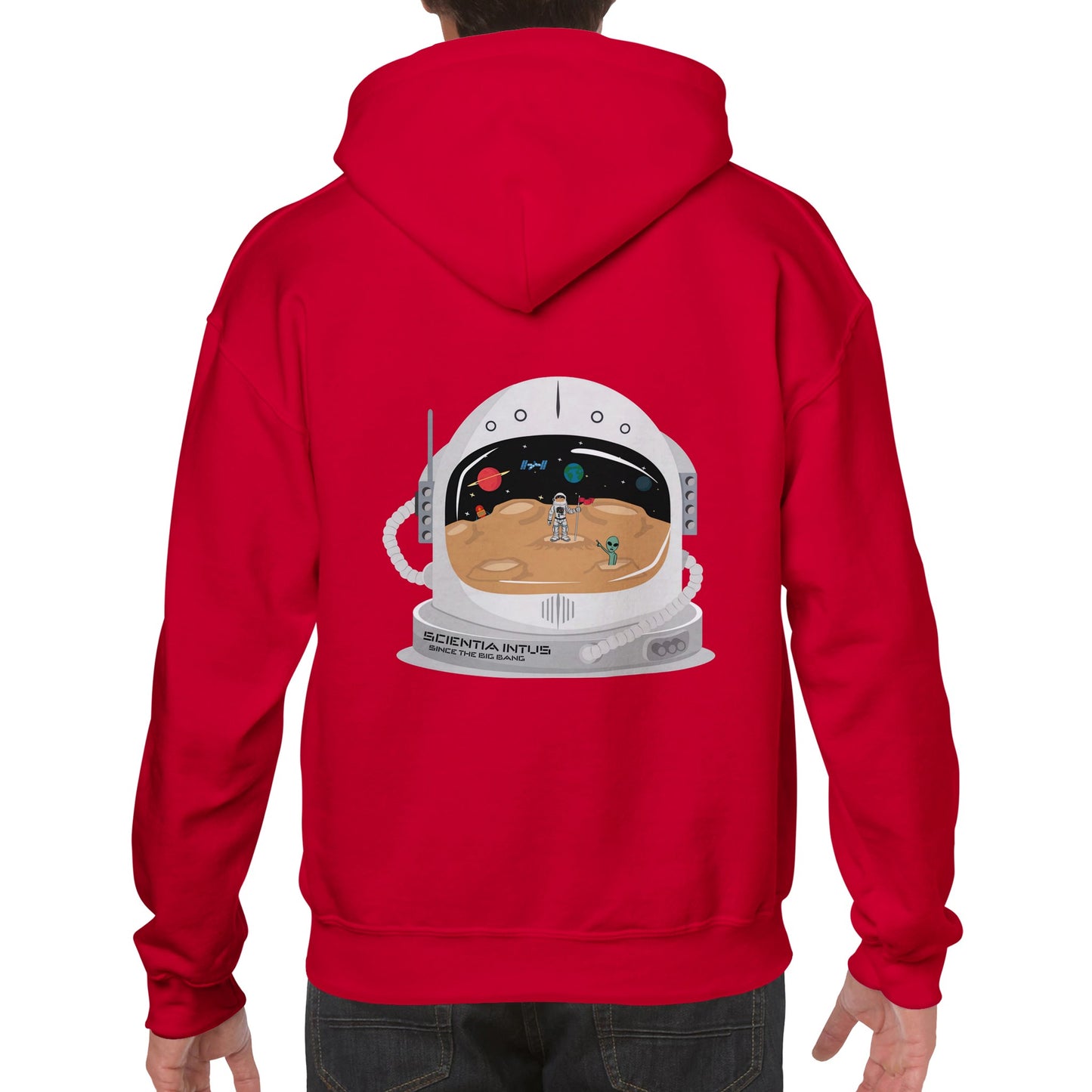 Universe Juice Infinite Helmet Classic Unisex Pullover Hoodie