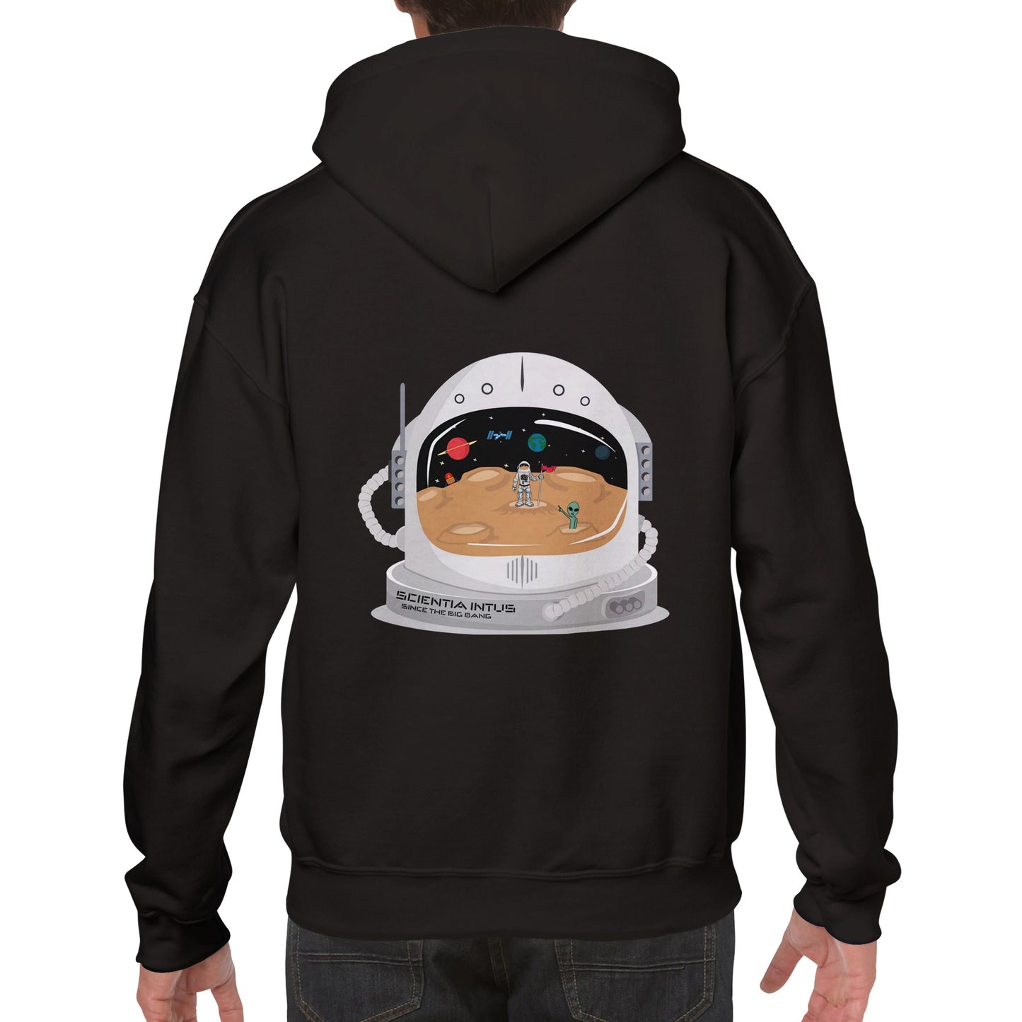 Universe Juice Infinite Helmet Classic Unisex Pullover Hoodie