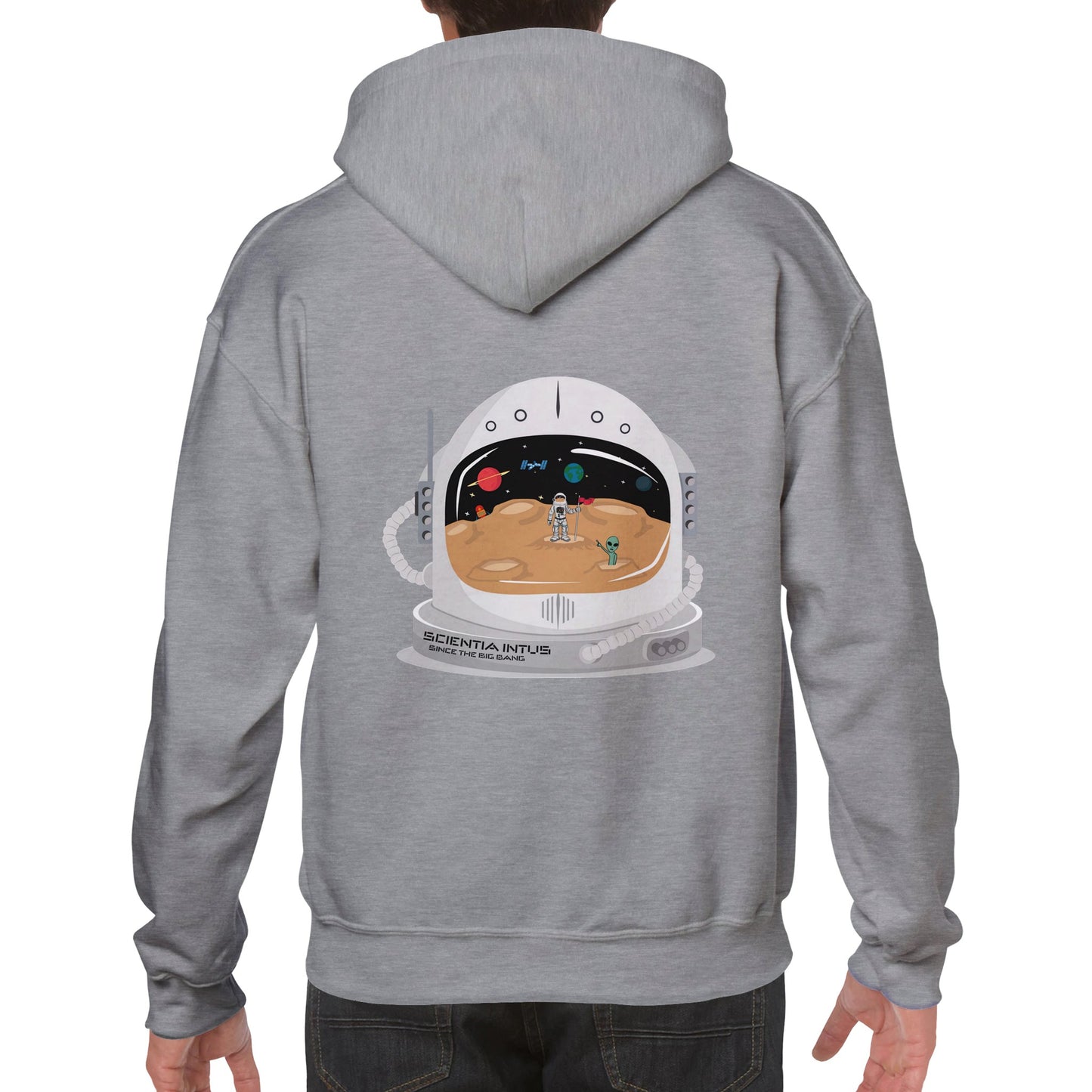 Universe Juice Infinite Helmet Classic Unisex Pullover Hoodie