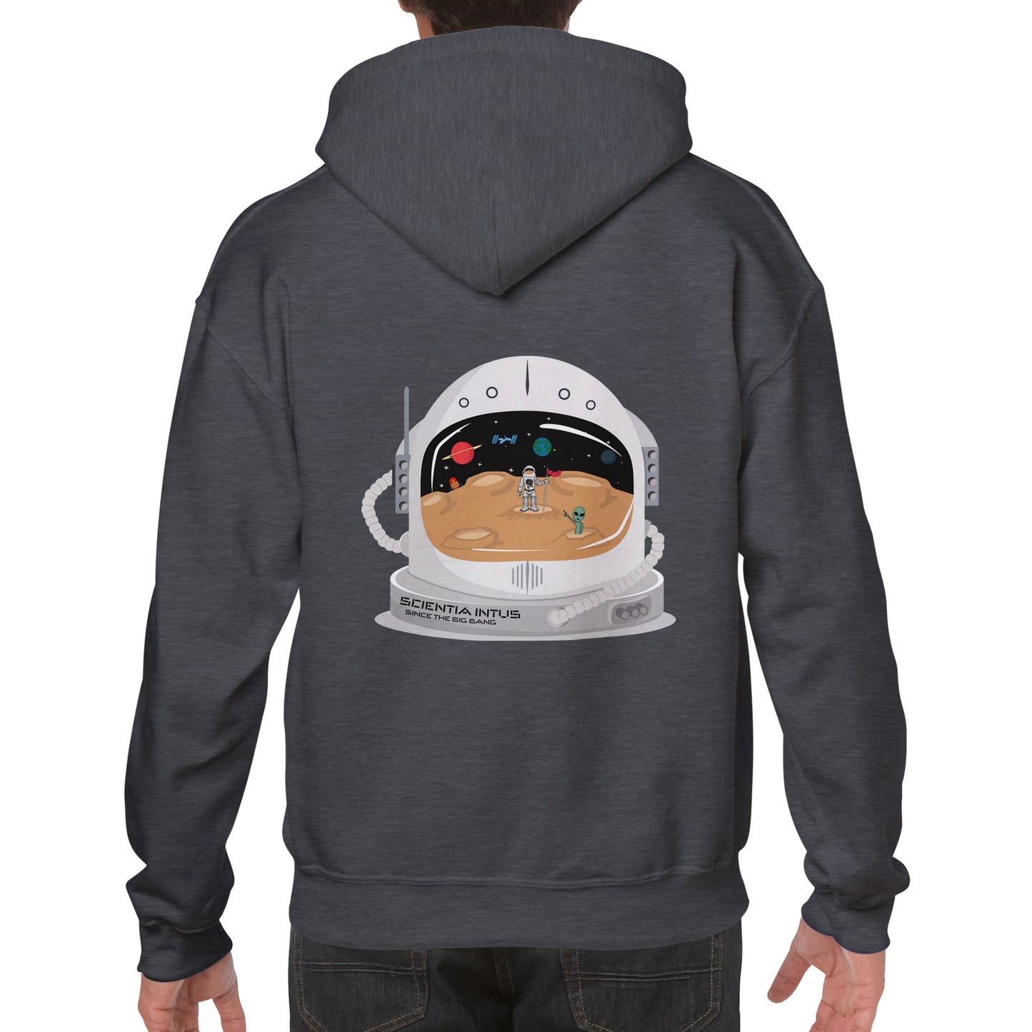 Universe Juice Infinite Helmet Classic Unisex Pullover Hoodie