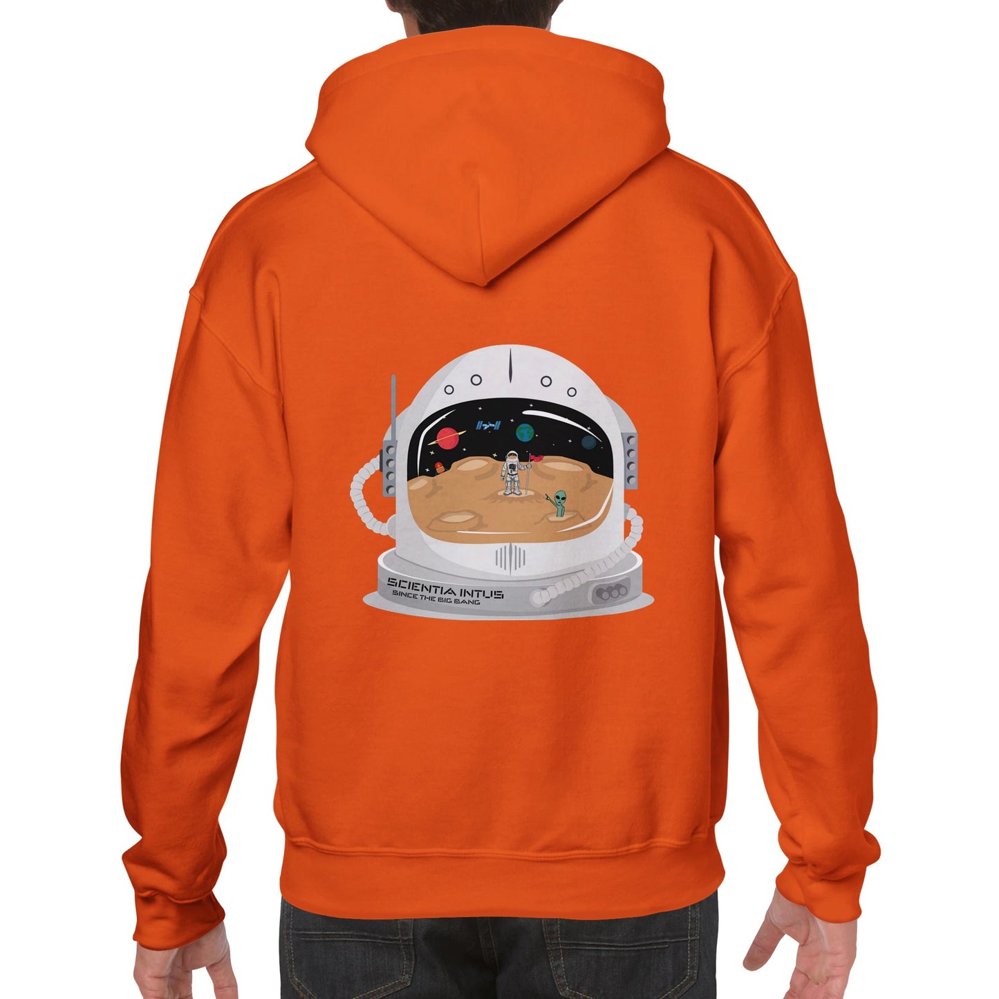 Universe Juice Infinite Helmet Classic Unisex Pullover Hoodie
