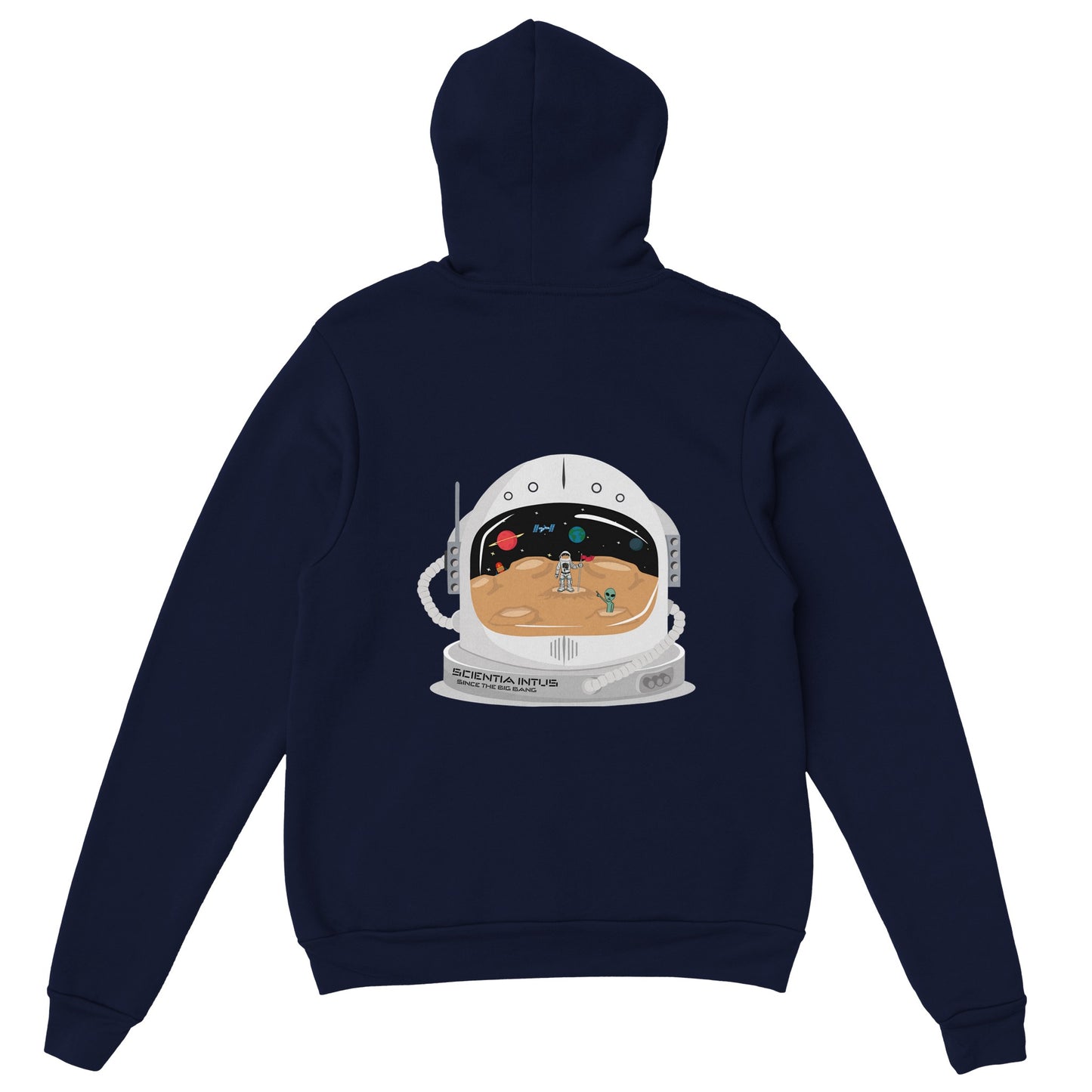 Universe Juice Infinite Helmet Classic Unisex Pullover Hoodie